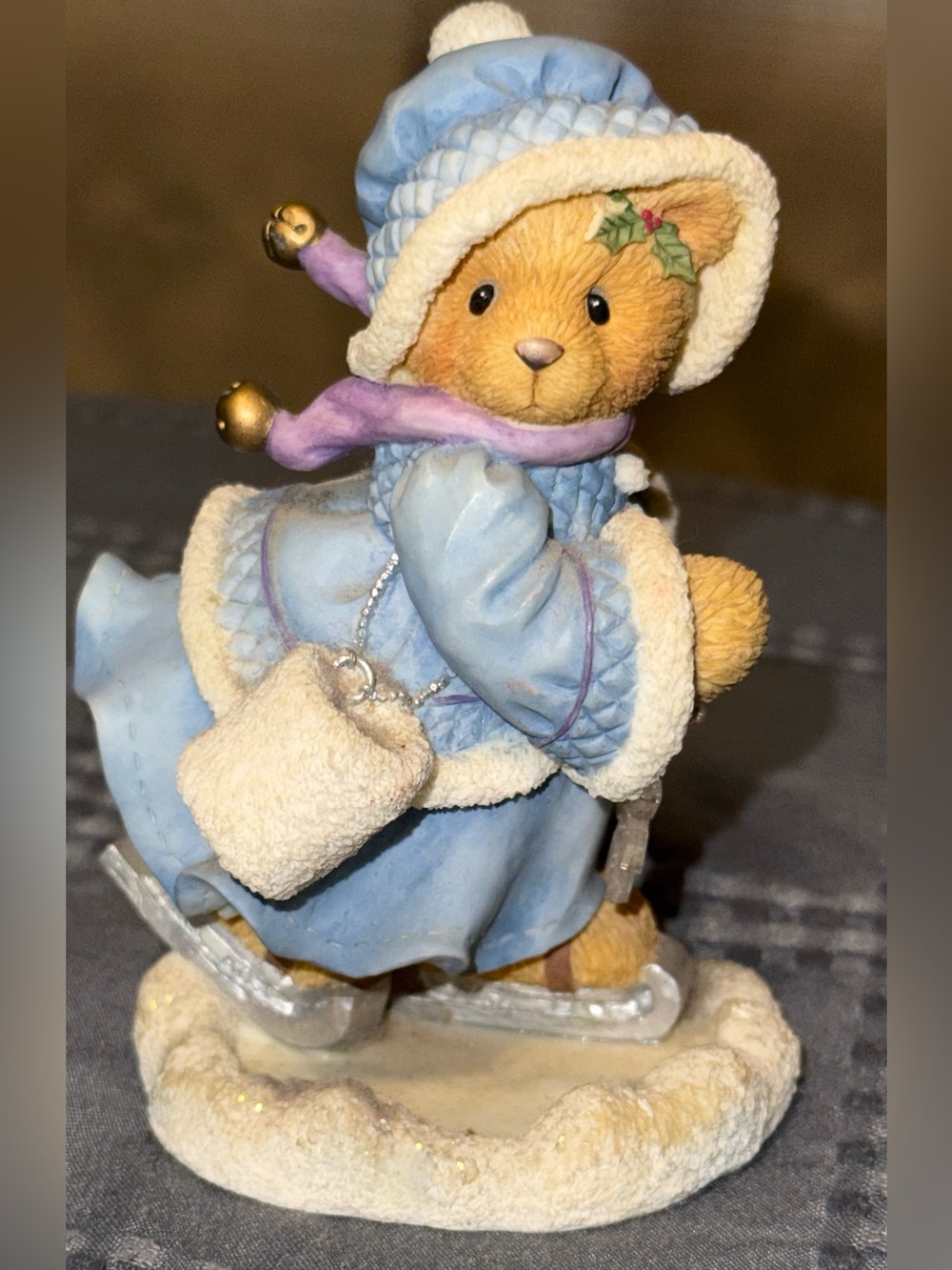 Cherished Teddies – Candace “Skating On Holiday Joy”